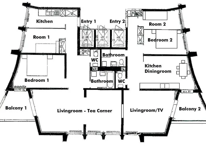13 View, Family Modern App Montreux